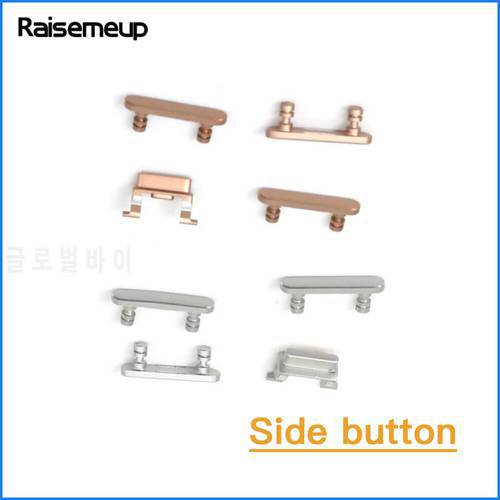High Quality For iPhone 8 8plus 8p Side Key set Lock Volume Key Button + Power Key Switch On/Off Button + Mute Switch Button