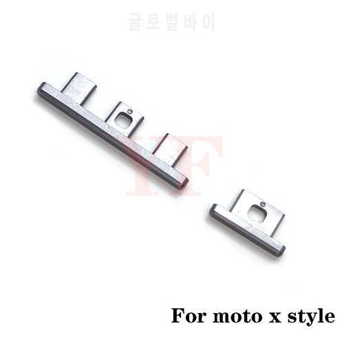 Power ON OFF Volume Up Down Side Button Key For Motorola Moto X Style Volume Power Button