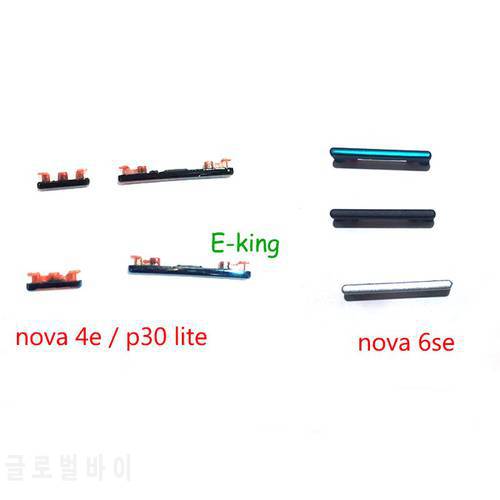 For Huawei Nova 4e / P30 Lite Nova 6se Phone Housing Side Key Power Volume Button