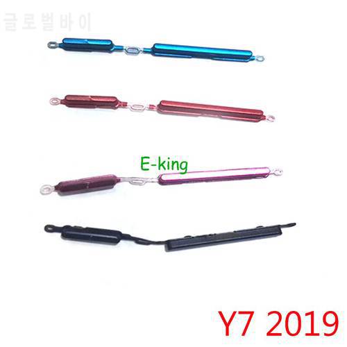 10PCS For Huawei Y7 2019 / Enjoy9 Power Button ON OFF Volume Up Down Side Button Key
