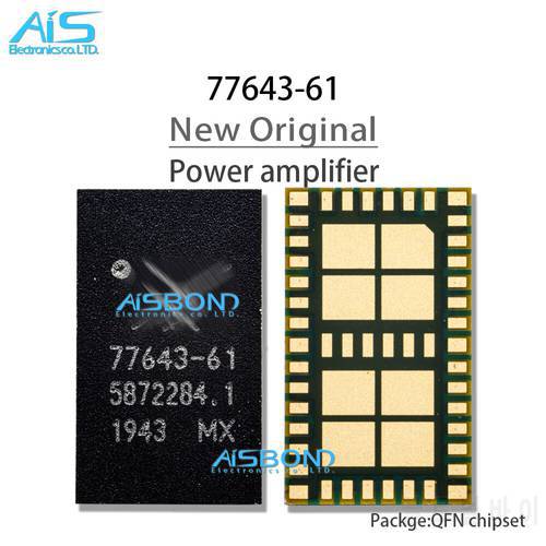 2pcs/lot 77643-61 PA IC For Mobile phone Power Amplifier IC SKY77643-61 Signal Module Chip