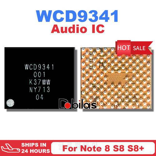 2Pcs/Lot WCD9341 001 Audio Codec IC BGA For Samsung Galaxy Note 8 S8+ S8 Plus Ring IC Mobile Phone Integrated Circuits Chipset