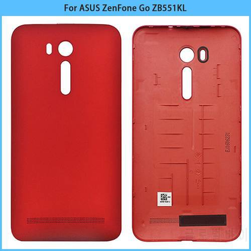 New ZB551KL Rear Housing Case For ASUS ZenFone Go ZB551KL Plastic Battery Cover Door Back Cover Replacement