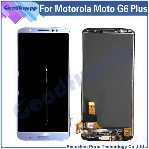 For Motorola Moto G6 Plus LCD Display Touch Screen Digittizer Assembly For Motorola Moto G6Plus Screen