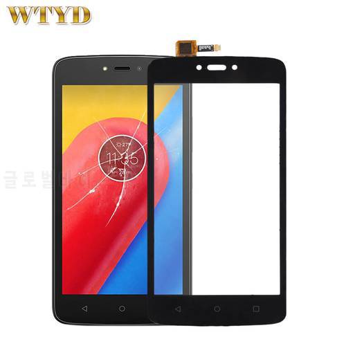 For Motorola Moto C Smartphone Touch Screen Panel Replacement for Motorola Moto C Outer Screen Glass Spare Part for Motorola