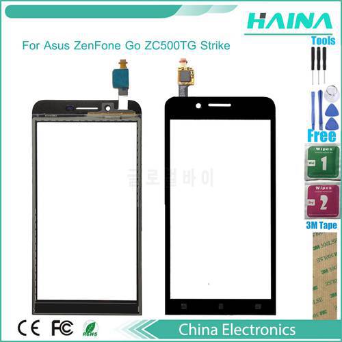 5.0 Inch For Asus ZenFone Go ZC500TG Touch Screen Digitizer Sensor LCD Front Outer Glass Lens Panel