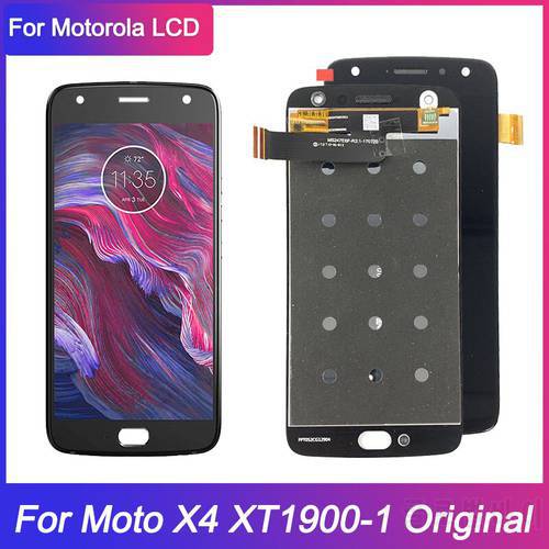 Original For Motorola Moto X4 Display XT1900 XT1900-1 XT1900-4 XT1900-7 Display Touch Screen Digitizer for Moto X4 lcd Display