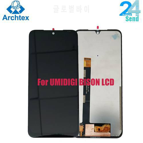 6.3 Inch For Original UMIDIGI BISON & BISON Pro 2021 LCD Display +Touch Screen Digitizer Assembly Replacement Parts Android 10.0