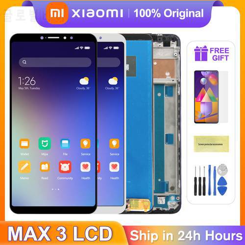 Original LCD For Xiaomi Mi Max 3 LCD Display Touch Screen Digitizer Assembly Replacement For Xiaomi Mi Max3 Screen