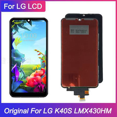 Original For LG K40S X430 LM-X430 X430EMW LCD Touch Screen Digitizer Component Replacement Fittings 100% Test for LG K40S