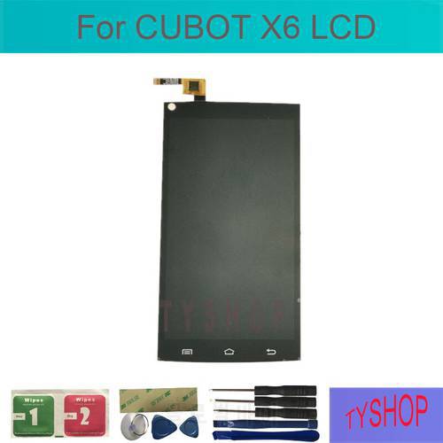 For CUBOT X6 LCD Display Touch Screen Digitizer Assembly Repair Parts Tool