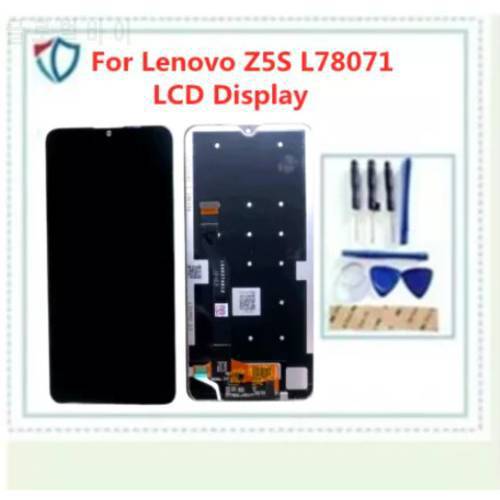 Original Good Working Glass Panel LCD Display Touch Screen Digitizer Assembly Sensor For Lenovo Z5S L78071 Mobile Pantalla Parts