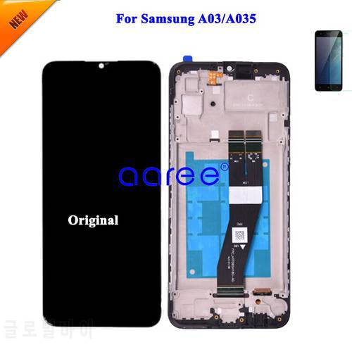 LCD Screen Original For Samsung A03 LCD A035 LCD For Samsung A03 A035 LCD Screen Touch Digitizer Assembly