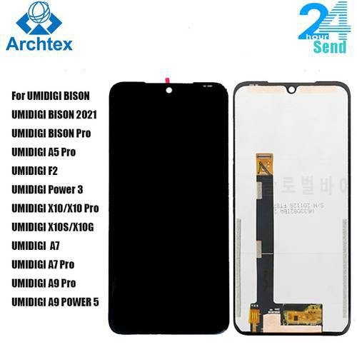 For Original UMIDIGI BISON 2021 Pro LCD Display +Touch Screen Digitizer Assembly Replacement Parts For UMIDIG F2 X10 X10S A5 Pro
