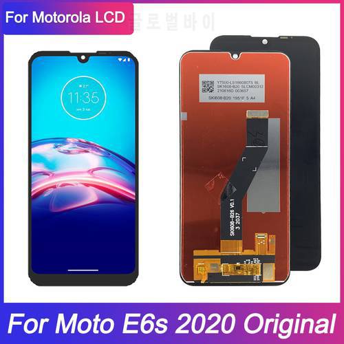 xt2053-2 Original For Motorola E6s 2020 LCD Display Touch Screen Display Digitizer Assembly LCD For Moto E6s xt2053