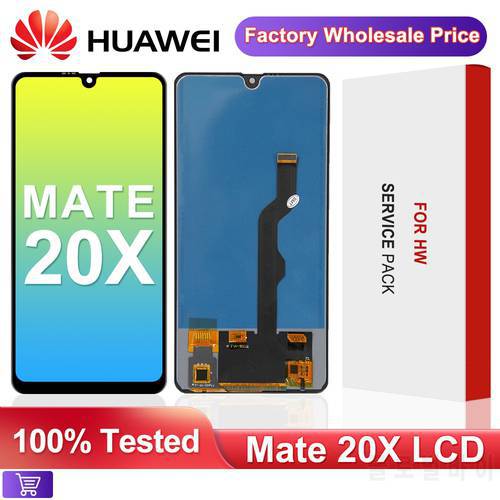 Mate 20X Display Replacement for Huawei MATE 20 X LCD Touch Screen Digitizer Assembly MATE 20X LCD Repair parts