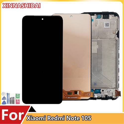 LCD For Xiaomi Redmi Note 10S LCD Display Touch Screen Digitizer Assembly Note 10S M2101K7BG M2101K7BI M2101K7BNY M2101K7BL