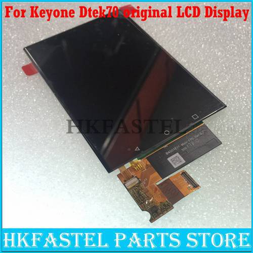 HKFASTEL Original New For BlackBerry keyone Dtek70 Mobile phone Full Complete LCD Display+Touch screen Digitizer Assembly
