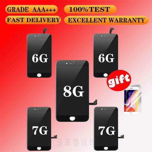 10 Pcs Grade AAA+++ Replacement Touch Screen Digitizer Assembly LCD For iPhone 6 6S 7 8 Plus Display