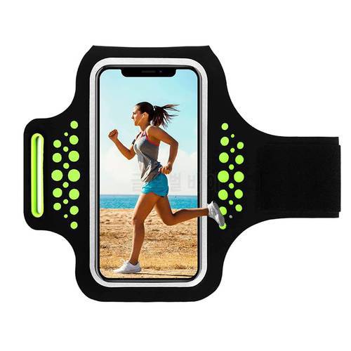 HAISSKY Classic Running Sport Armbands Bag For iPhone 13 12 11 Pro Max Ultra-thin Phone Brassard Arm Band For Samsung S22 Xiaomi