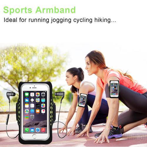 Sports Running Armbands Pouch For iPhone 13 12 11 Pro Max XR XS Max 7 8 Plus GYM Running Bag For Samsung S21 Xiaomi POCO X3 Pro