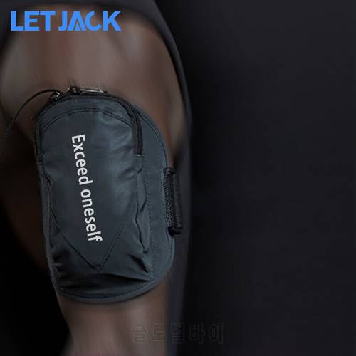 Outdoor Sport Running Reflective Mobile Phone Wrist Arm Bag For Night Run Jogging Gym Waterproof Armband Phone Pouch Case Cover