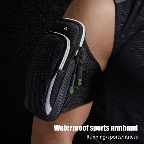 Arm Band Bag Universal for Mobile Phone with 6.53 Inches Breathable Mesh Waterproof Sports Armband Case for IPhone 12 11 Pro 8 7