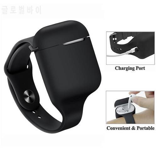Full Protect Soft Case For Apple AirPods Pro Wrist Band Sports Case For Air Pods Pro Silicon Portable Bag Cover Capa