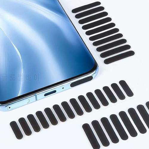 Y4QF Anti Dust Proof Adhesive Stickers Compatible with iPhone Cellphone Speaker Protection Dust Cover Audio Hole Mesh Cover