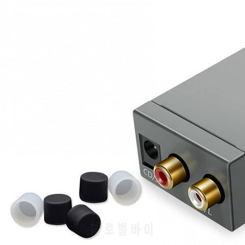 10Pcs/Sett Shielding Jack Socket Protect Cover Caps Anti-dust TV Speaker RCA Lotus Audio AV Signal Socket Protective Cap