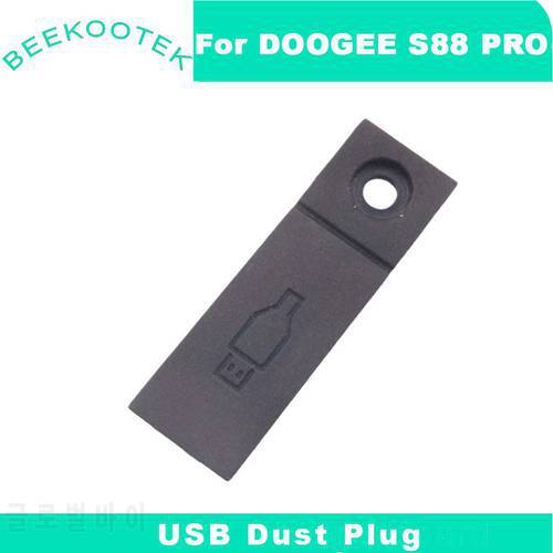 New Original Doogee S88 Pro USB TYPE-C Dust Plug Cellphone Rubber Dust Plug Replacement Accessories For DOOGEE S88 Pro Phone