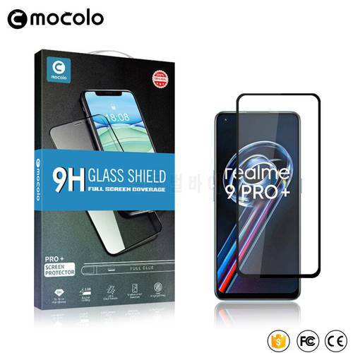 Mocolo Full Screen Tempered Glass Film On For Realmi Realme 9i 9 10 Pro Plus 4G 5G Realme9 Realme10 9Pro 10Pro 128/256 Protector