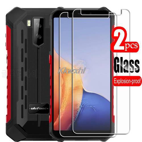 2PCS FOR Ulefone Armor X9 X5 Pro High HD Tempered Glass Protective On ArmorX9 X5Pro Phone Screen Protector Film