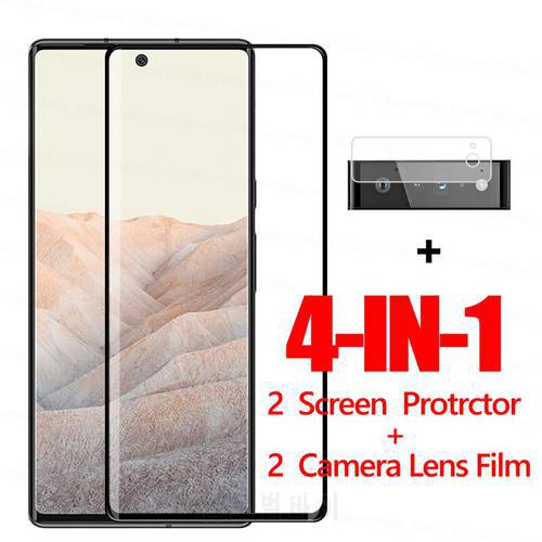 3D Curved Glass For Google Pixel 6 Pro Glass For Google Pixel 6 Pro Screen Protector Tempered Glass Phone Film For Pixel 6 Pro