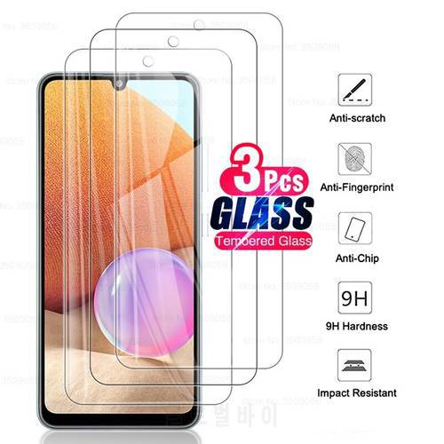3PCS full cover protective glass for sansung a 32 glass screen protectors for samsung galaxy a32 4g sm-a325f/ds 6.4&39&39 phone film