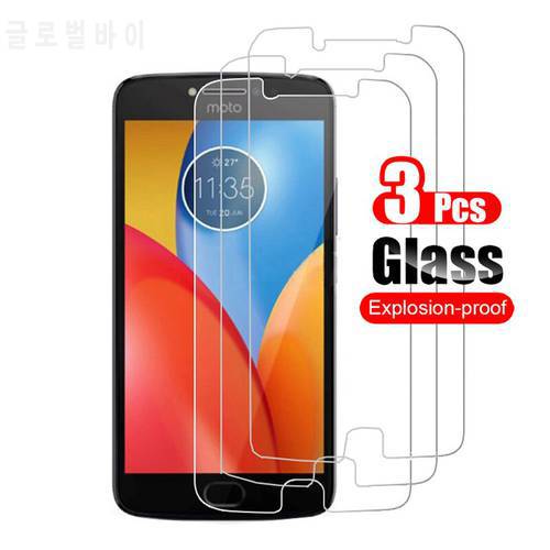 3Pcs Tempered Glass for Motorola Moto E4 E 4 Plus Screen Protector for Moto E4 Plus Protective Toughened Shield
