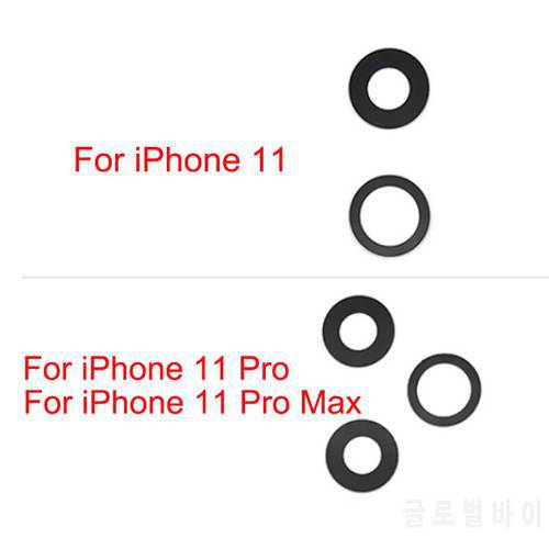 30 Sets Rear Camera Glass Lens For iPhone 11 Pro Max Back Camera lens Glass With Sticker For iPhone11 11pro Max Spare Parts