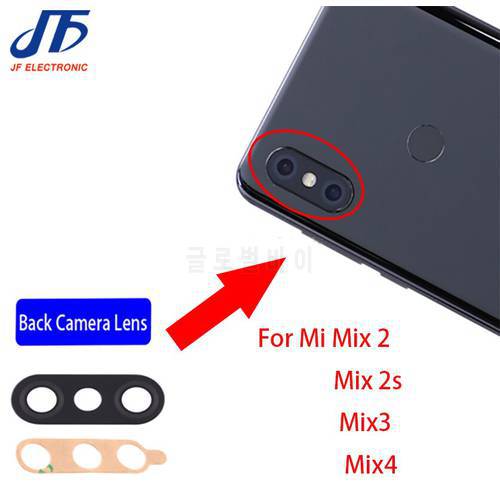 20Pcs Rear Back Camera Glass Lens Cover For Xiaomi For Mi Max Mix 2 2s 3 4 5 6 5X 6X A1 A2 A3 Lite PLAY Replacement Parts
