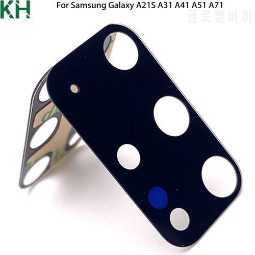 Rear Back Camera Glass Lens For Samsung Galaxy A21S A31 A41 A51 A71 With Stick