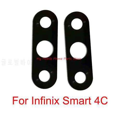New Rear Back Camera Glass Lens Cover For Infinix Smart 4c Smart4C Back Camera Lens Glass With Glue Sticker Repair Parts