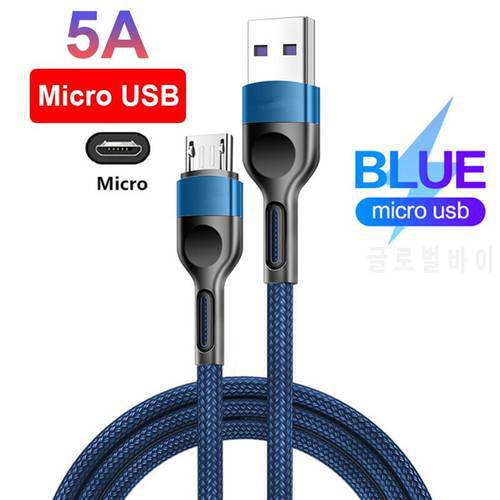 Micro USB Fast Charging Cable For Samsung Galaxy A3 A5 A7 2016 J3 J5 J7 A6 A7 2018 USB Charger Cable Charge Kabel 1m/2m/3m/0.5m