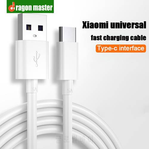 Type C Cable USB C3M 5A Fast Charge Phone Accessories For Huawei Oppo Xiaomi Redmi Phone Charger Data Cable