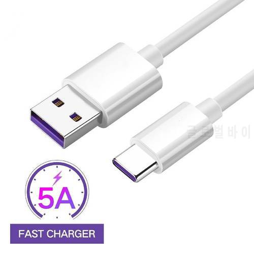 USB Type C Cable For Samsung S10 S9 S8 A50 Xiaomi Redmi Note 7 Mi 9 Fast Charging USB-C Charger Mobile Phone USBC Type-C Cable