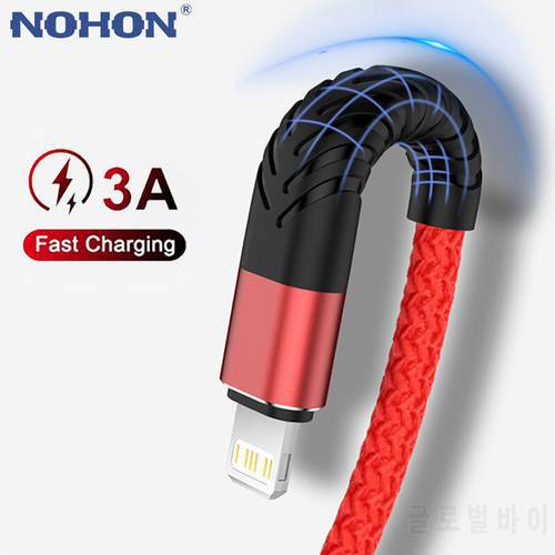 3m 3A Fast Charge USB Cable For iPhone 12 11 Pro XS Max 6 6s 7 8 Plus Apple iPad Origin Lead Mobile Phone Cord Data Charger Wire