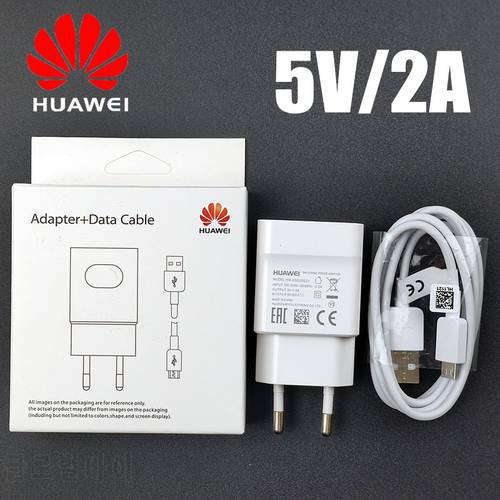 Huawei Honor 8X Usb Wall Charger 10W 5V/2A EU Micro Usb Cable Charge Power Adapter For Huawei y6 y7 y9 2019 2018 P8 p7 p6 Mate 8