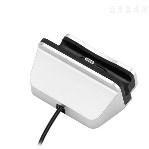 2-in-1 USB Cable Data Phone Charger Dock Stand Station Charging For Samsung Galaxy S10 S9 S8 Plus Note 10 Docking Desktop Cradle
