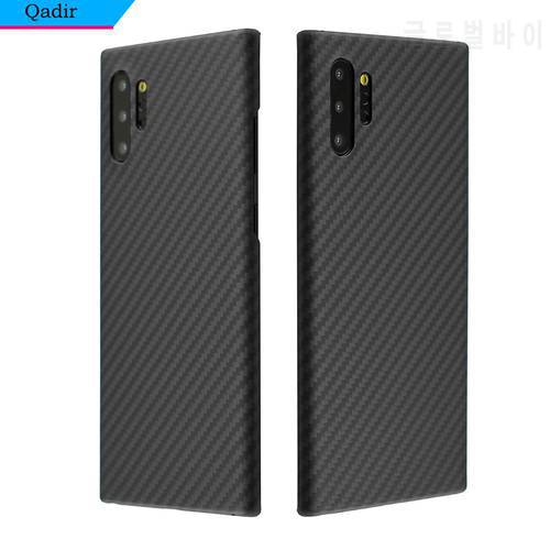 QADIRl carbon fiber phone case for Samsung Galaxy note 10 plus case aramid fiber Note 10 Lite Phone cover light thin