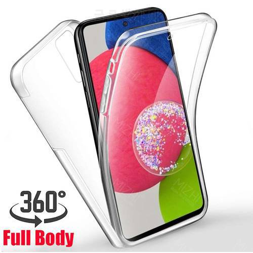 360° clear silicone protect case For samsung galaxy a52s a52 s a 52s case for samsung a52s 5G transparent phone cover coque