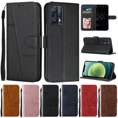 For OPPO Realme 9 Pro Case Wallet Flip Leather Case for Funda Realme 9 Pro Phone Case Realme9 Pro Plus 9i 9Pro Protective Cover