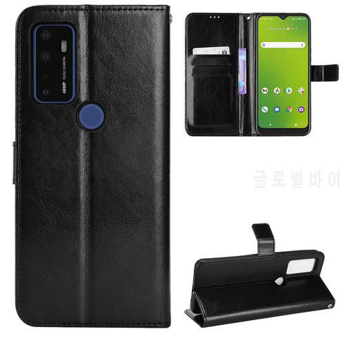 For Cricket Dream 5G Case Luxury Flip PU Leather Wallet Lanyard Stand Shockproof Case For Cricket Dream 5G Phone Bags